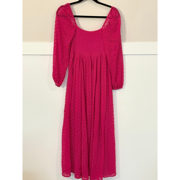 Women's Free People Malina Maxi Dress in Pink - Size XS - Picture 7 of 8
